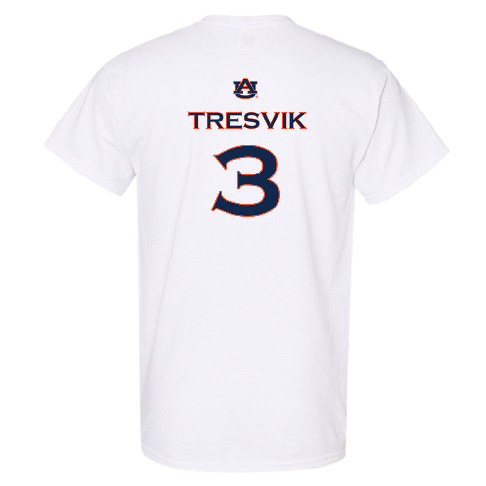 Auburn - NCAA Softball : Icess Tresvik - T-Shirt Replica Shersey