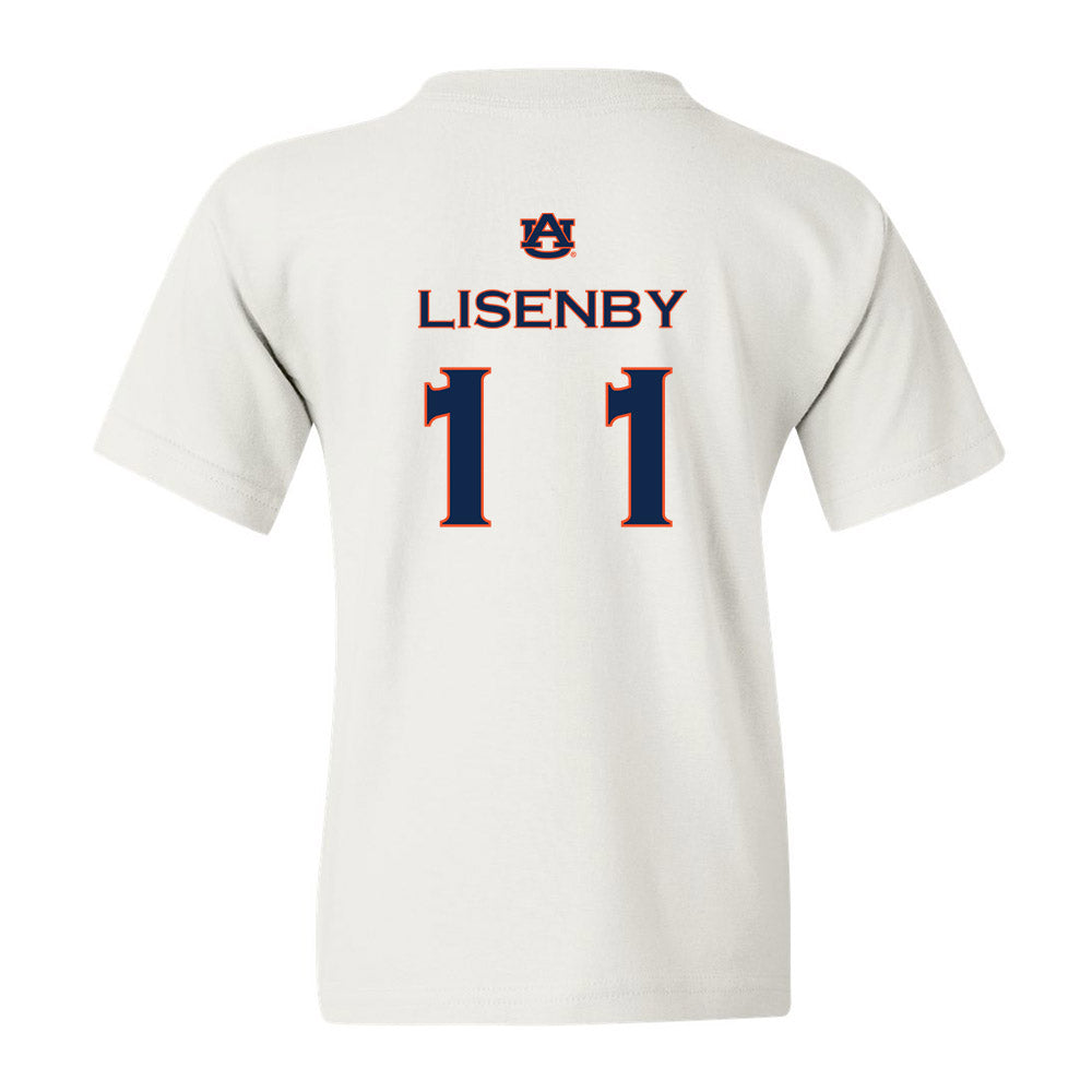 Auburn - NCAA Softball : Aubrie Lisenby - Youth T-Shirt Replica Shersey