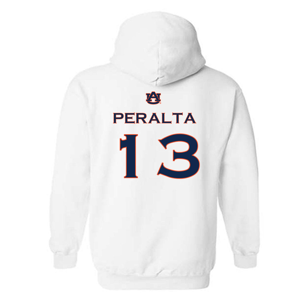 Auburn - NCAA Softball : Nelia Peralta - Hooded Sweatshirt Replica Shersey