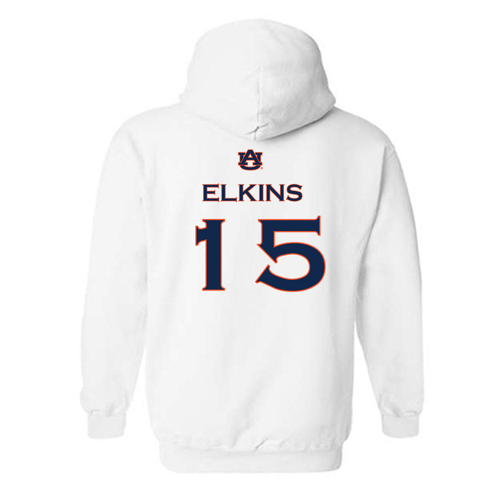 Auburn - NCAA Softball : Skylar Elkins - Hooded Sweatshirt Replica Shersey