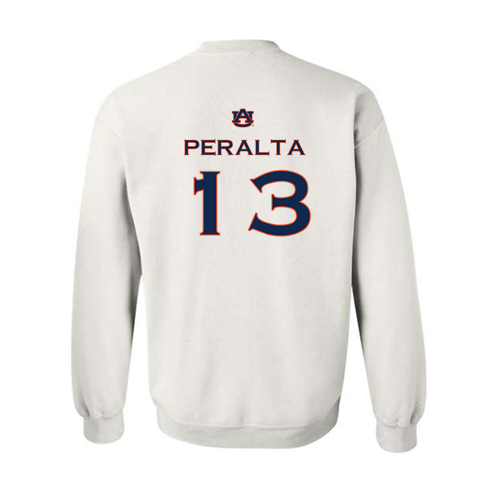 Auburn - NCAA Softball : Nelia Peralta - Crewneck Sweatshirt Replica Shersey