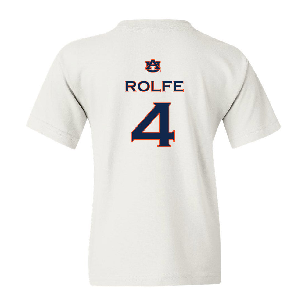 Auburn - NCAA Softball : Emmah Rolfe - Youth T-Shirt Replica Shersey