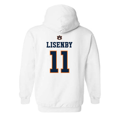 Auburn - NCAA Softball : Aubrie Lisenby - Hooded Sweatshirt Sports Shersey