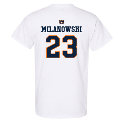 Auburn - NCAA Softball : Alexis Milanowski - T-Shirt Sports Shersey