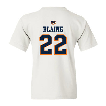 Auburn - NCAA Softball : Jessie Blaine - Youth T-Shirt Sports Shersey