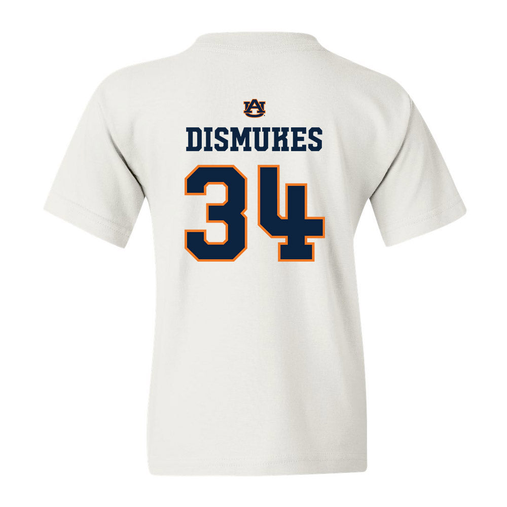 Auburn - NCAA Softball : Kaylyn Dismukes - Youth T-Shirt Sports Shersey