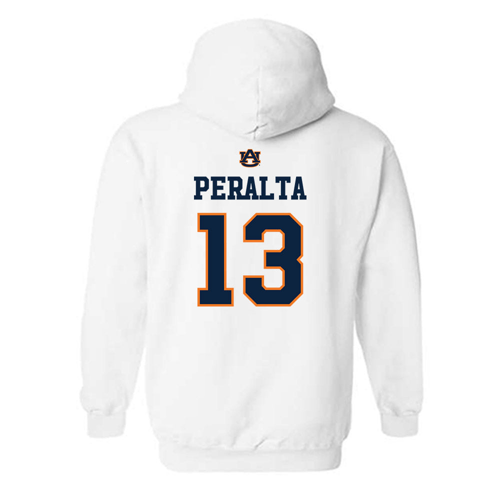 Auburn - NCAA Softball : Nelia Peralta - Hooded Sweatshirt Sports Shersey