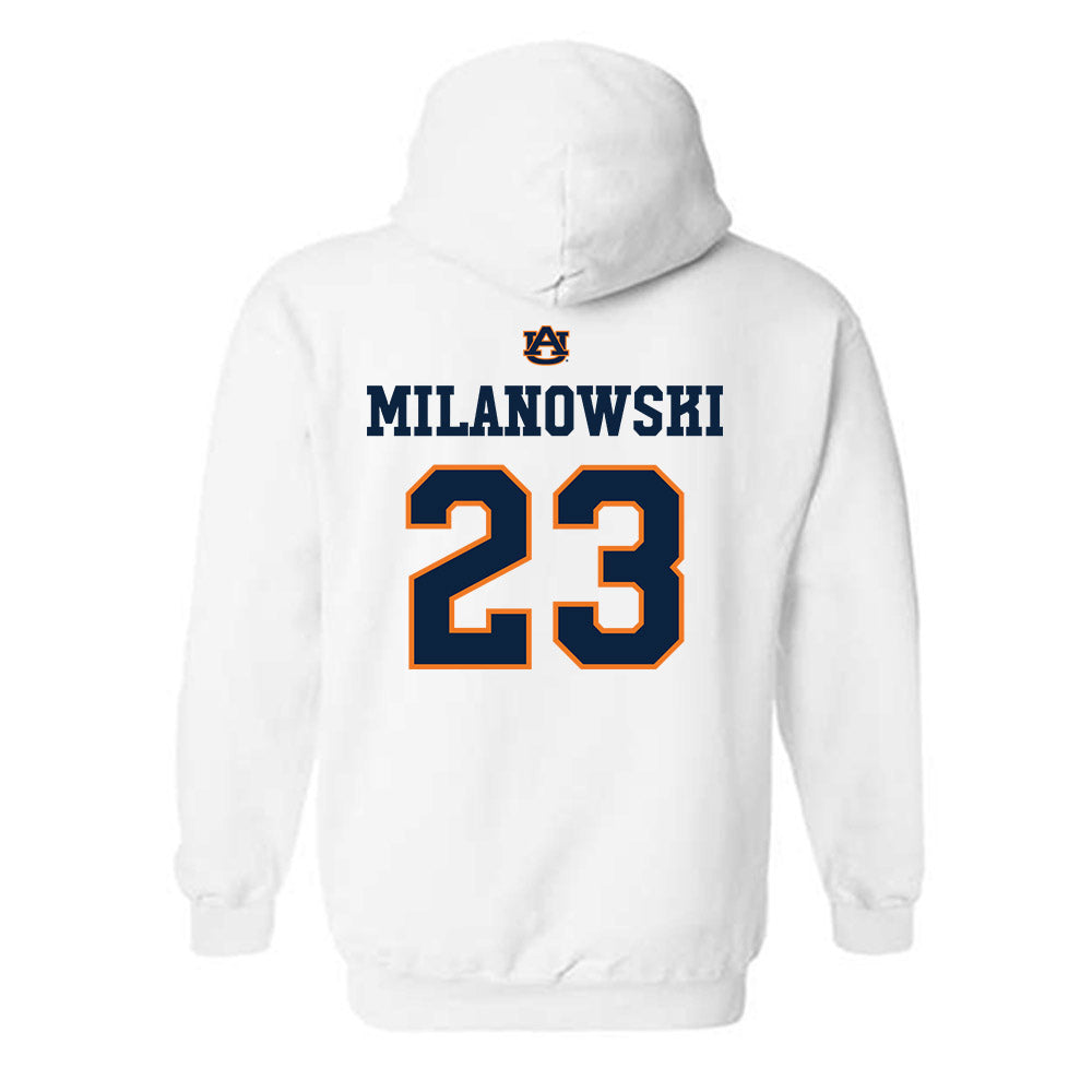 Auburn - NCAA Softball : Alexis Milanowski - Hooded Sweatshirt Sports Shersey