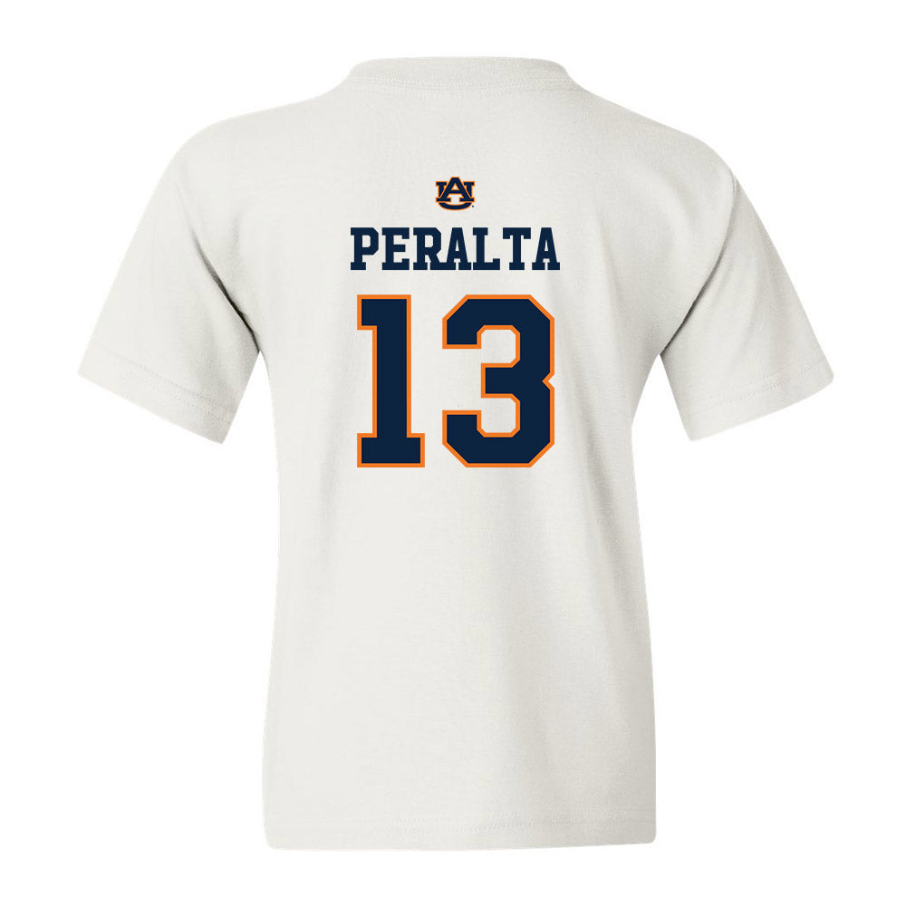 Auburn - NCAA Softball : Nelia Peralta - Youth T-Shirt Sports Shersey