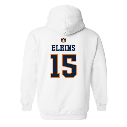 Auburn - NCAA Softball : Skylar Elkins - Hooded Sweatshirt Sports Shersey