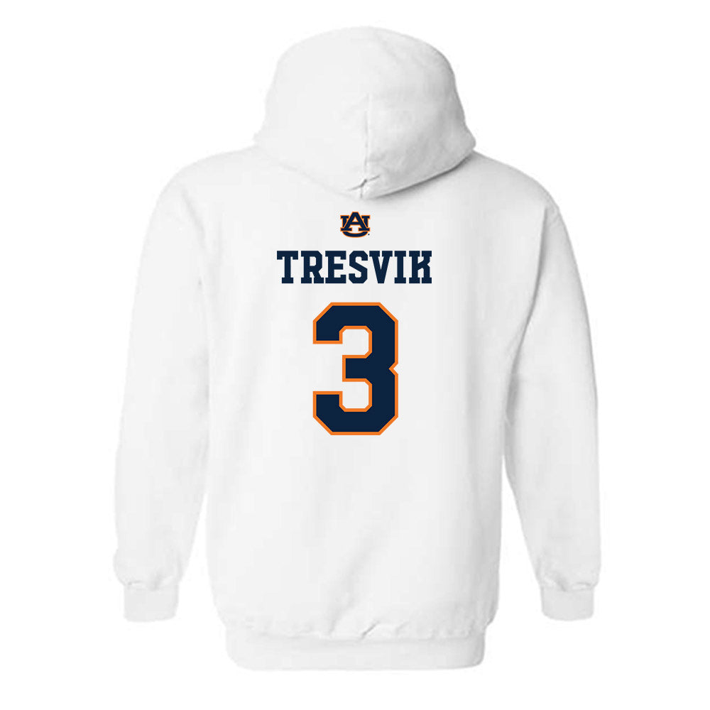 Auburn - NCAA Softball : Icess Tresvik - Hooded Sweatshirt Sports Shersey