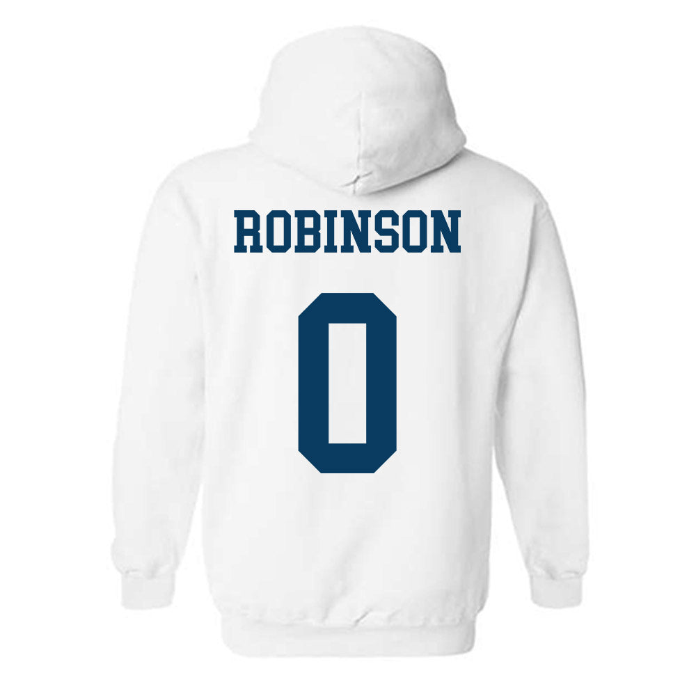 BYU - NCAA Football : Jakob Robinson Home Shersey Hooded Sweatshirt