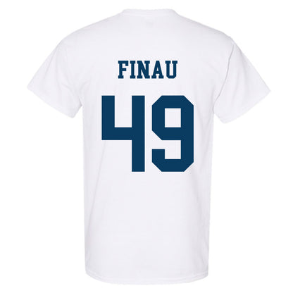 BYU - NCAA Football : Lucky Finau Home Shersey Short Sleeve T-Shirt