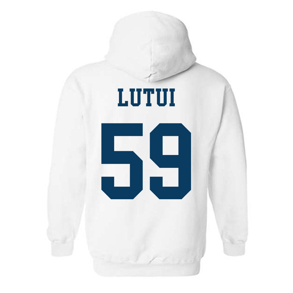 BYU - NCAA Football : Logan Lutui Home Shersey Hooded Sweatshirt