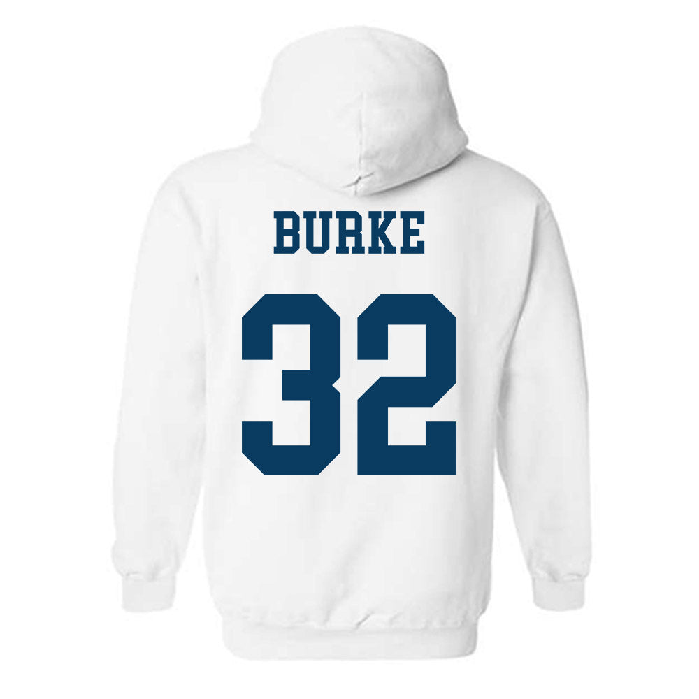 BYU - NCAA Football : Ty Burke Home Shersey Hooded Sweatshirt