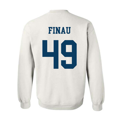 BYU - NCAA Football : Lucky Finau Home Shersey Sweatshirt