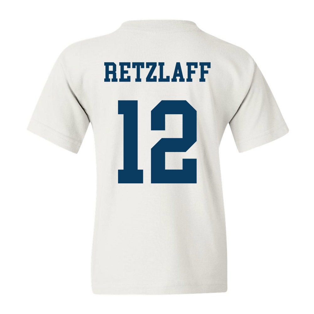 BYU - NCAA Football : Jake Retzlaff Home Shersey Youth T-Shirt