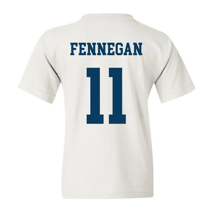 BYU - NCAA Football : Cade Fennegan Home Shersey Youth T-Shirt