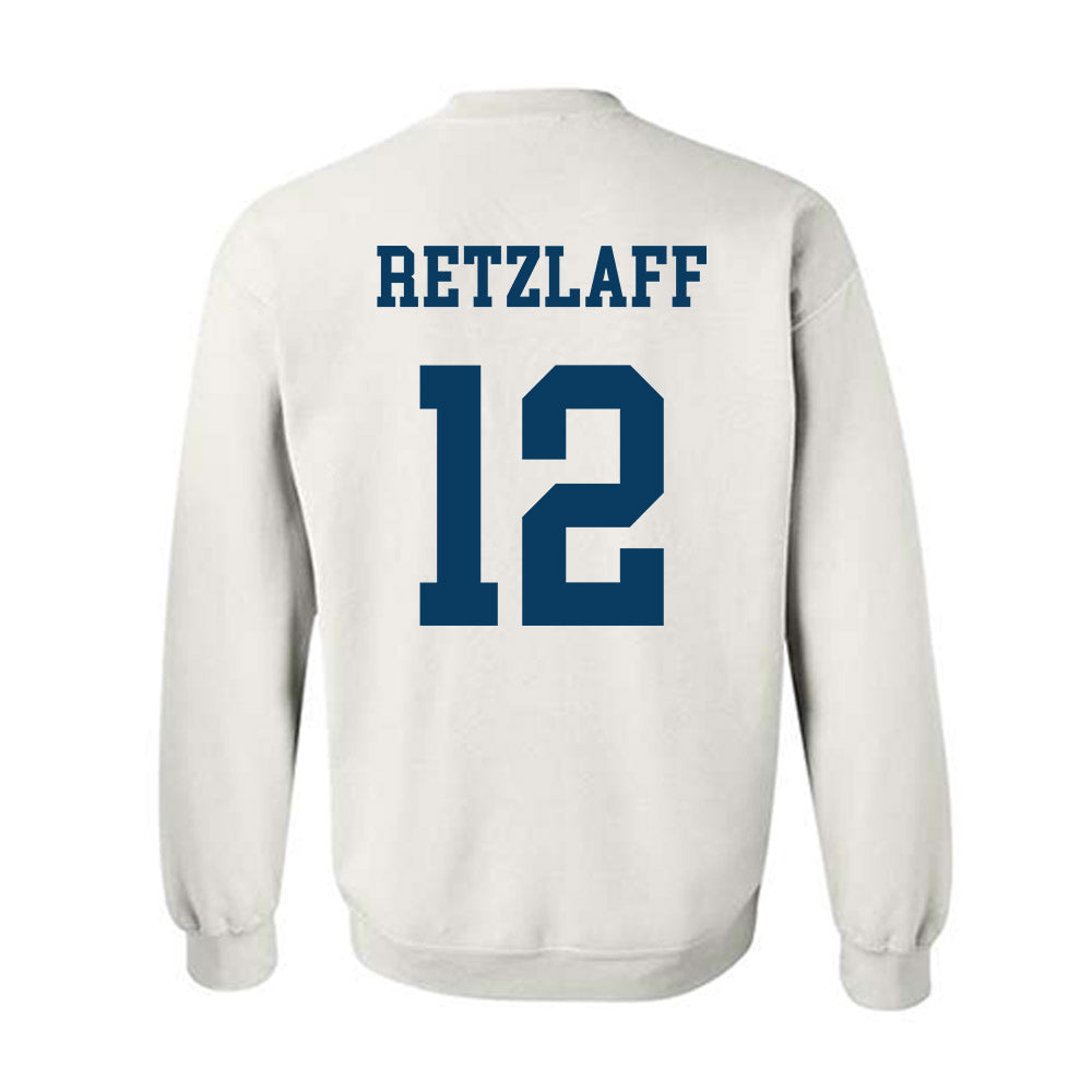 BYU - NCAA Football : Jake Retzlaff Home Shersey Sweatshirt