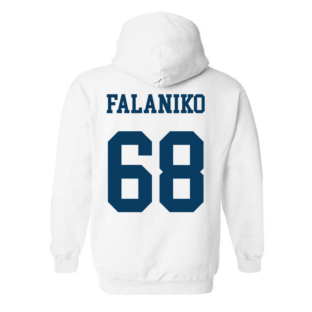 BYU - NCAA Football : Peter Falaniko Home Shersey Hooded Sweatshirt