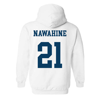 BYU - NCAA Football : Enoch Nawahine Home Shersey Hooded Sweatshirt