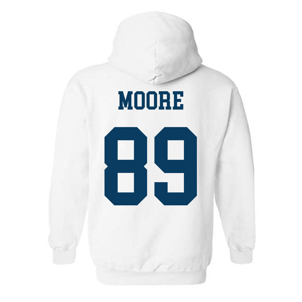 BYU - NCAA Football : Kade Moore Home Shersey Hooded Sweatshirt