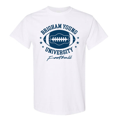 BYU - NCAA Football : Jakob Robinson Home Shersey Short Sleeve T-Shirt