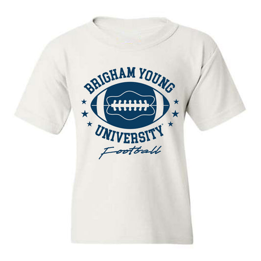 BYU - NCAA Football : Mory Bamba Home Shersey Youth T-Shirt