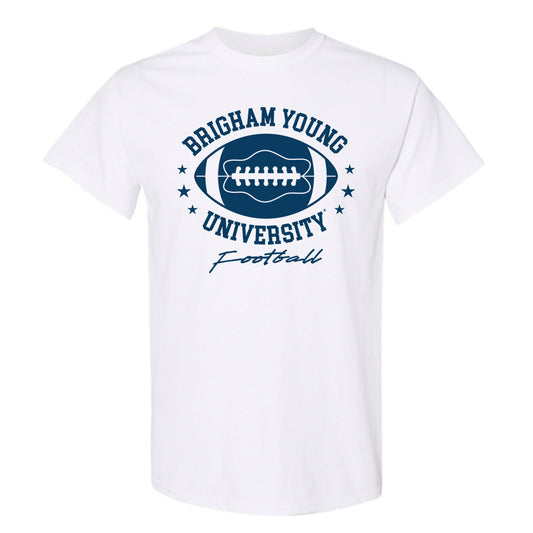 BYU - NCAA Football : Cole Hagen Home Shersey Short Sleeve T-Shirt