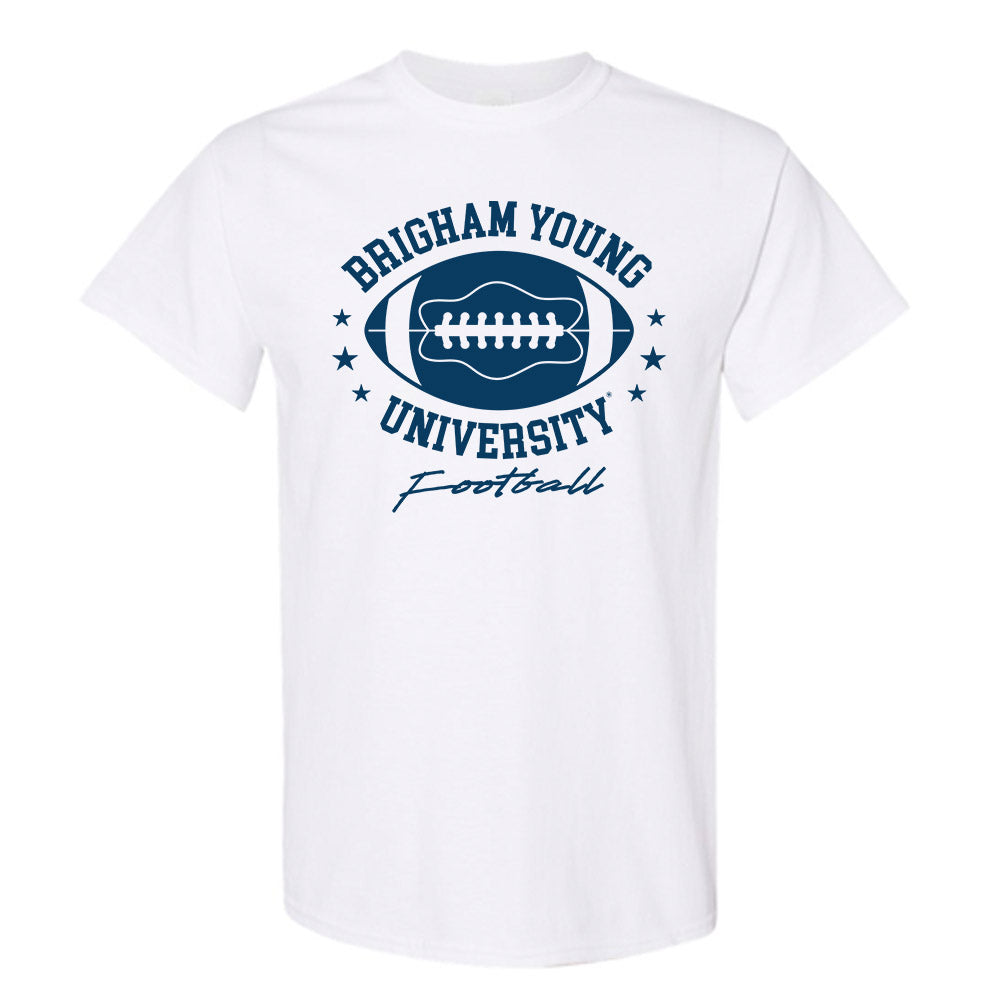 BYU - NCAA Football : Tyler Little Home Shersey Short Sleeve T-Shirt