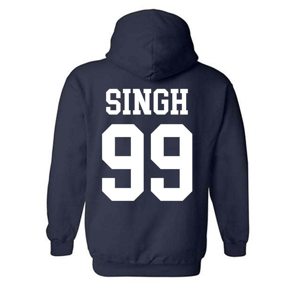 BYU - NCAA Football : Joshua Singh - Hooded Sweatshirt Generic Shersey