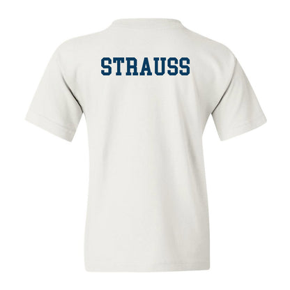 BYU - NCAA Men's Swimming & Diving : Mickey Strauss - Youth T-Shirt Classic Shersey