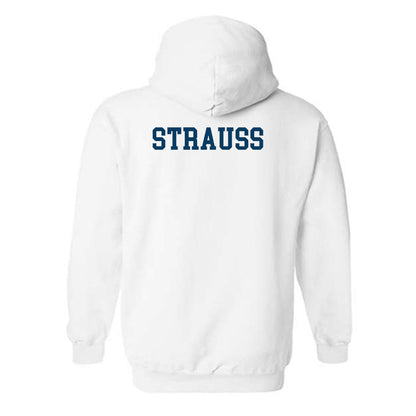 BYU - NCAA Men's Swimming & Diving : Mickey Strauss - Hooded Sweatshirt Classic Shersey