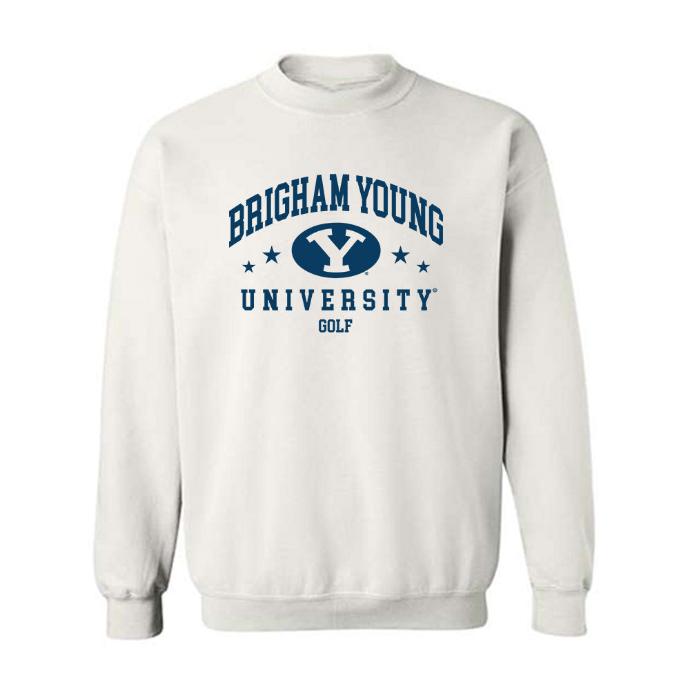 BYU - NCAA Women's Golf : Allysha Mae Mateo - Crewneck Sweatshirt Classic Shersey