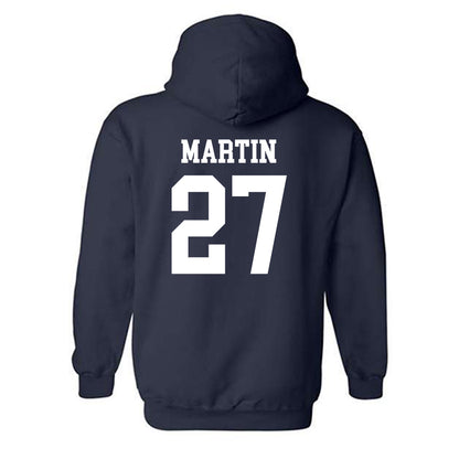 BYU - NCAA Football : Lj Martin - Hooded Sweatshirt Sports Shersey