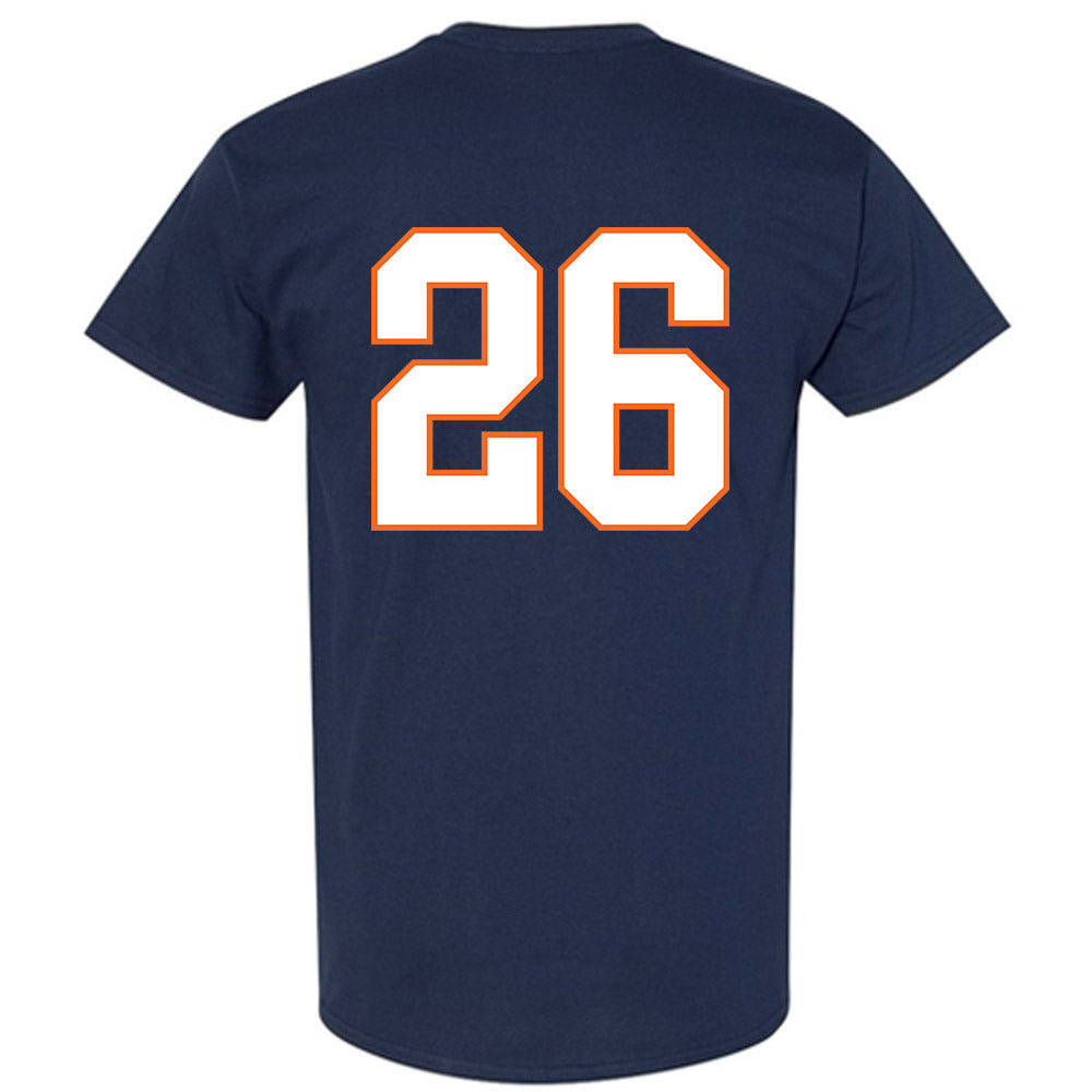 Virginia - NCAA Football : Ethan Davies Short Sleeve T-Shirt