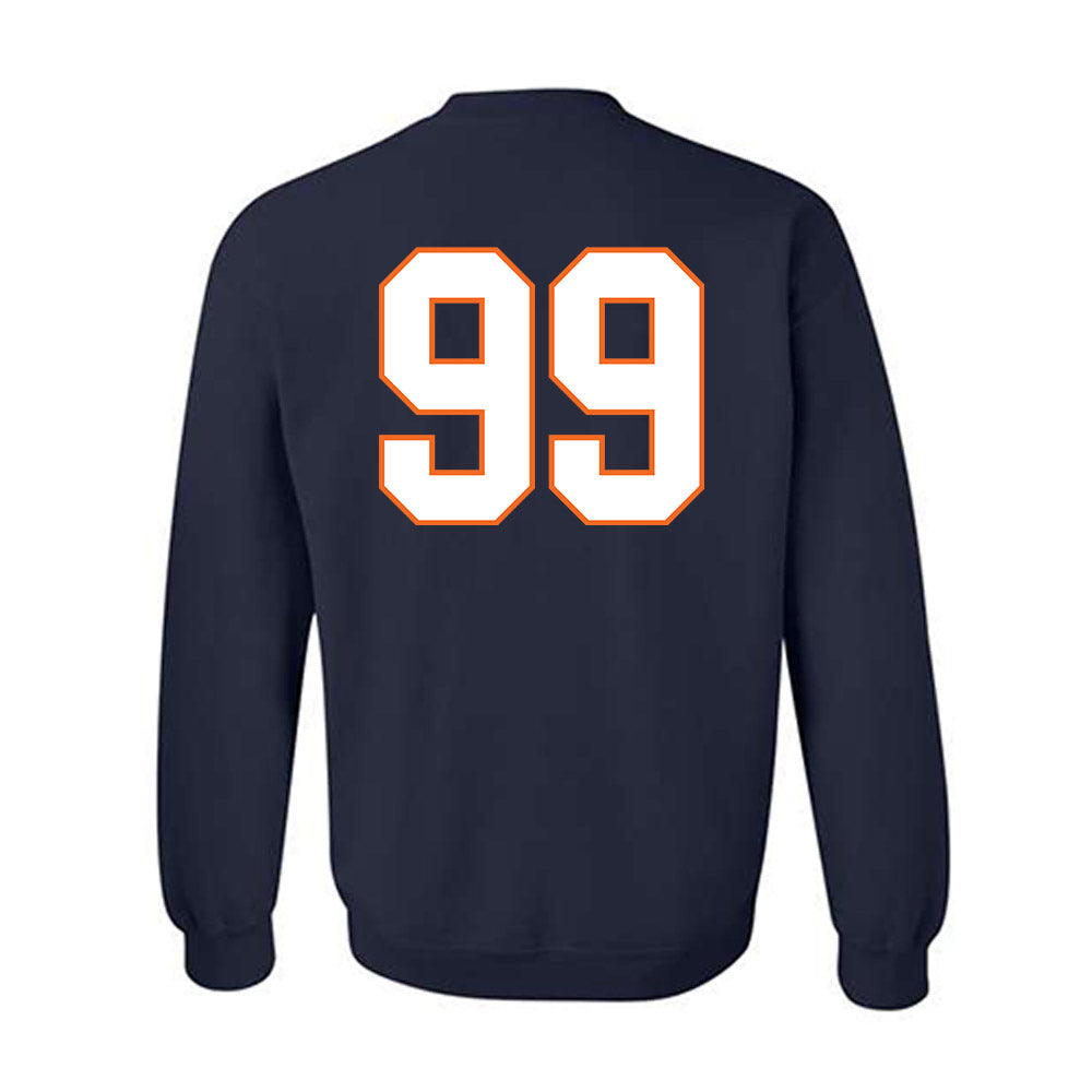 Virginia - NCAA Football : Daryl Jones - Shersey Sweatshirt