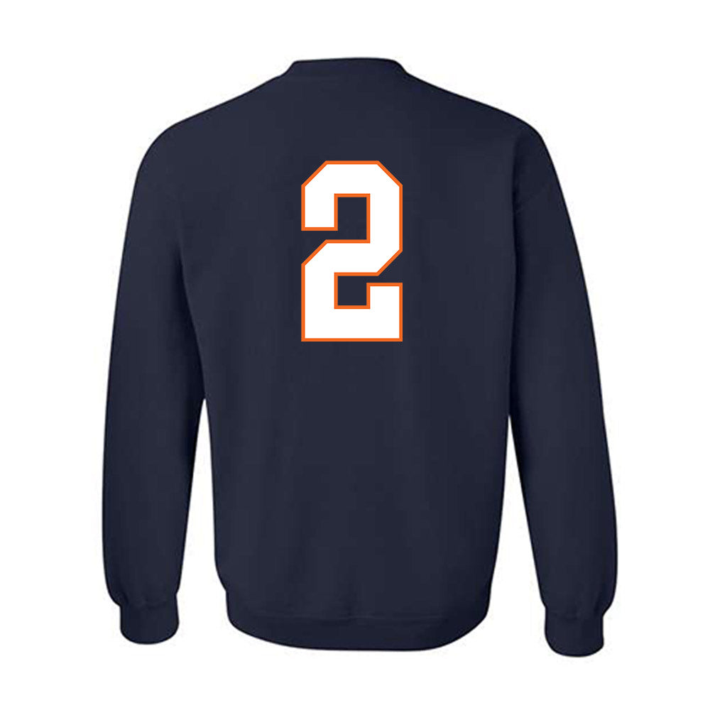 Virginia - NCAA Football : Stevie Bracey Sweatshirt