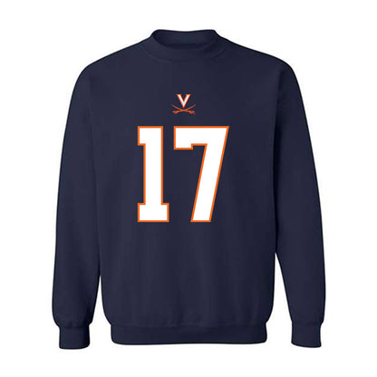 Virginia - NCAA Football : Aidan Ryan Sweatshirt