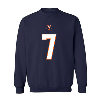 Virginia - NCAA Football : Mike Hollins Sweatshirt