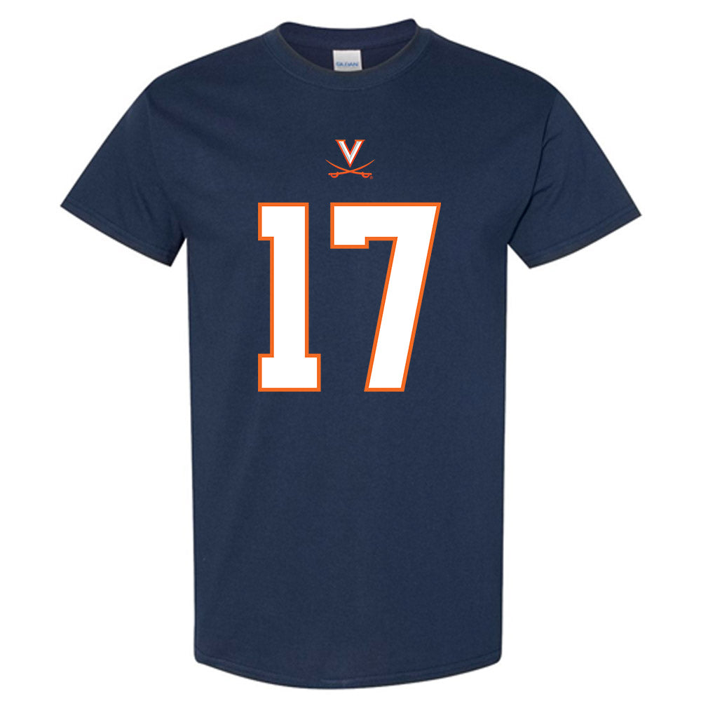 Virginia - NCAA Football : Aidan Ryan Short Sleeve T-Shirt