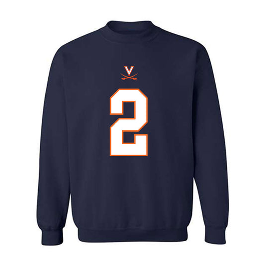 Virginia - NCAA Football : Stevie Bracey Sweatshirt