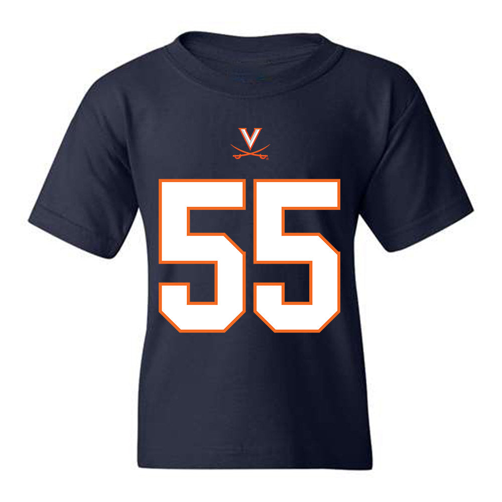 Virginia - NCAA Football : Brian Stevens - Shersey Youth T-Shirt