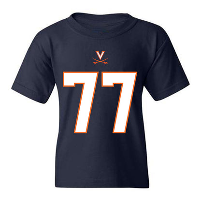 Virginia - NCAA Football : Noah Josey Youth T-Shirt