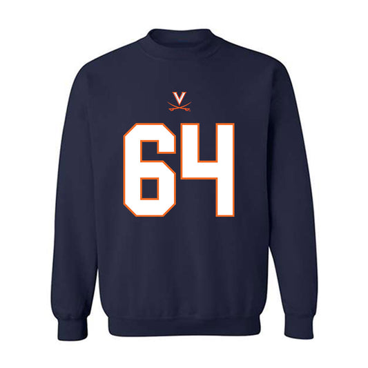 Virginia - NCAA Football : Cole Surber - Sweatshirt