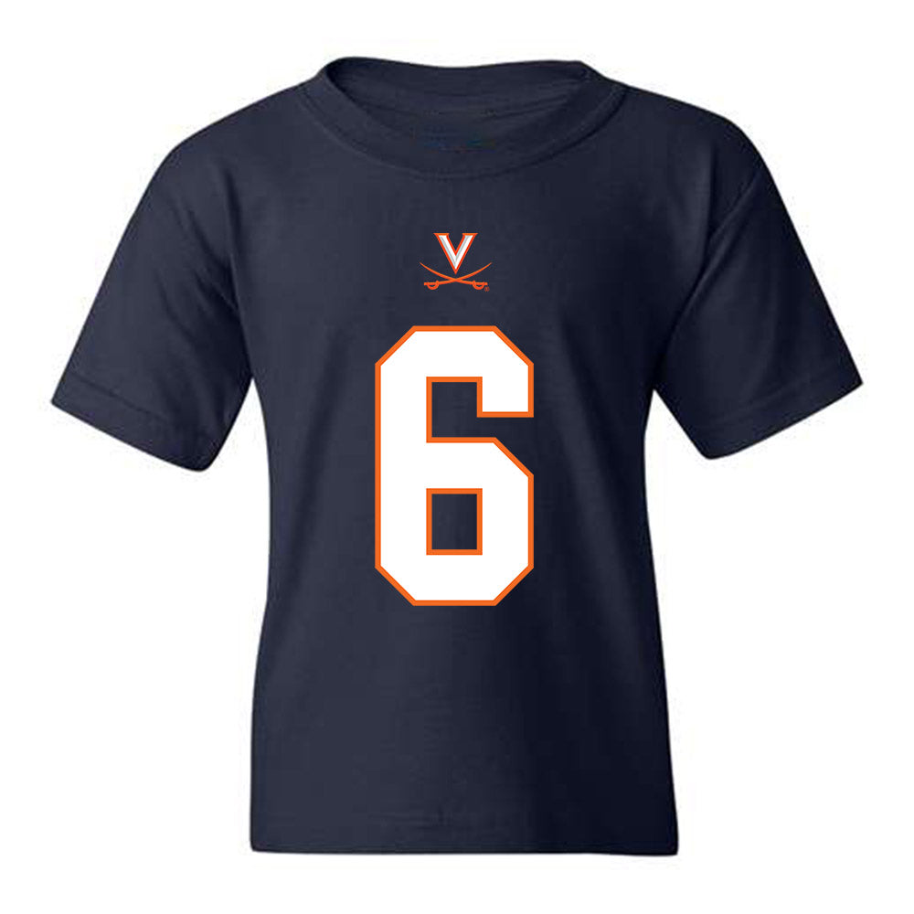 Virginia - NCAA Football : Keandre Walker - Shersey Youth T-Shirt