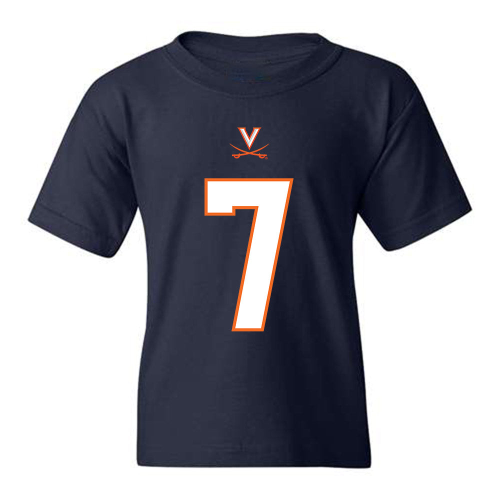 Virginia - NCAA Football : James Jackson Youth T-Shirt