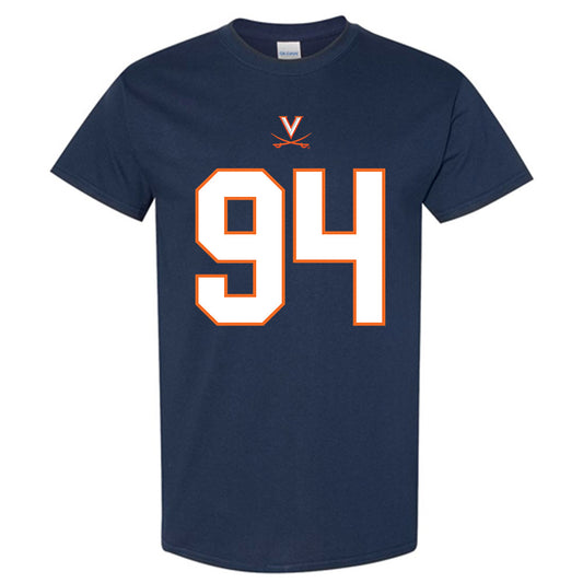 Virginia - NCAA Football : Aaron Faumui Short Sleeve T-Shirt