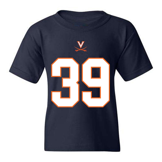 Virginia - NCAA Football : Robbie Engelberg Youth T-Shirt