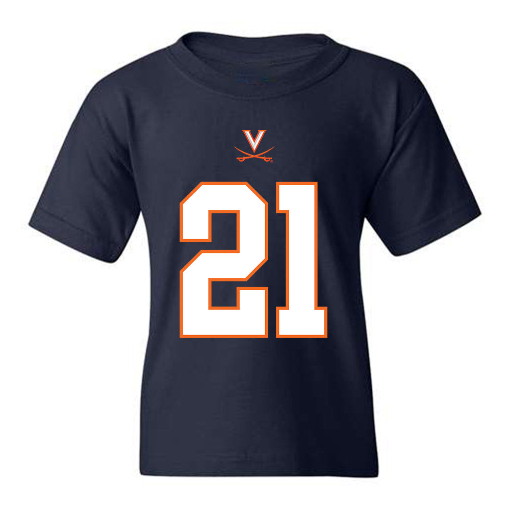 Virginia - NCAA Football : Landon Spell Youth T-Shirt